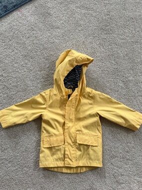 Cat & Jack Yellow Kids Raincoat
